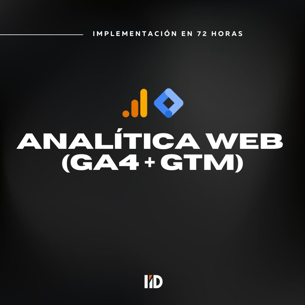 Analítica Web (GA4 + GTM)