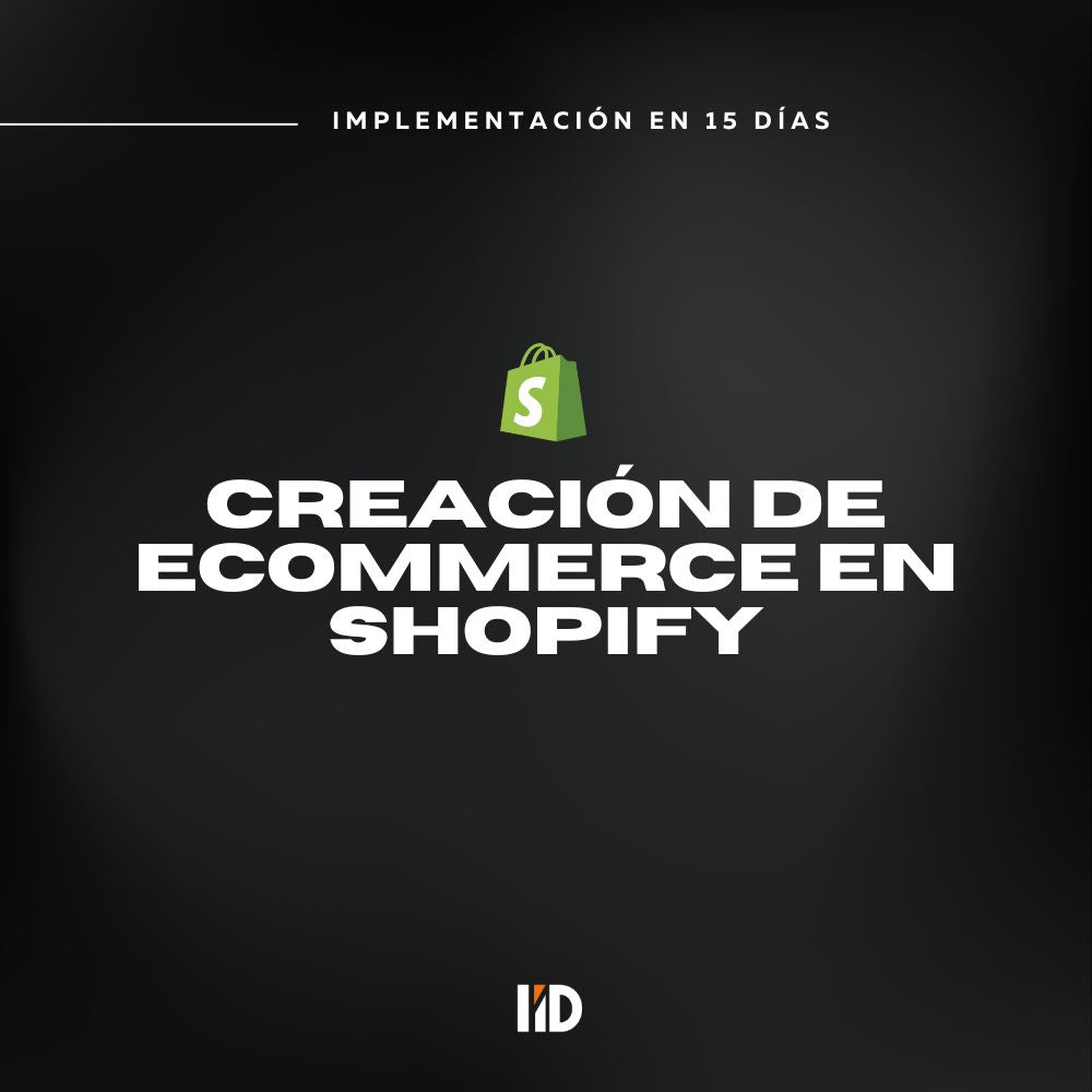 Creación de ecommerce en Shopify
